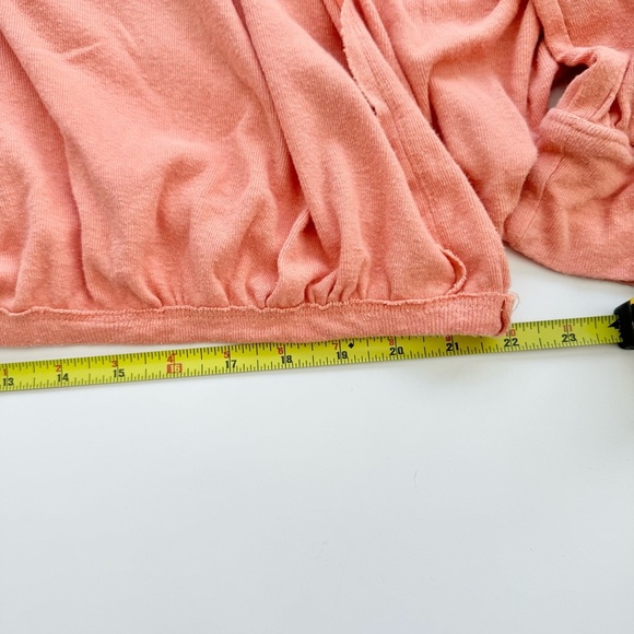 We The Free Darren Oversize Crop Top in Savannah Red - Picture 5 of 16